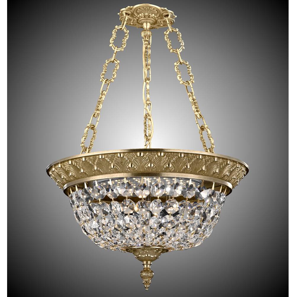 American Brass And Crystal - Uplight Pendants