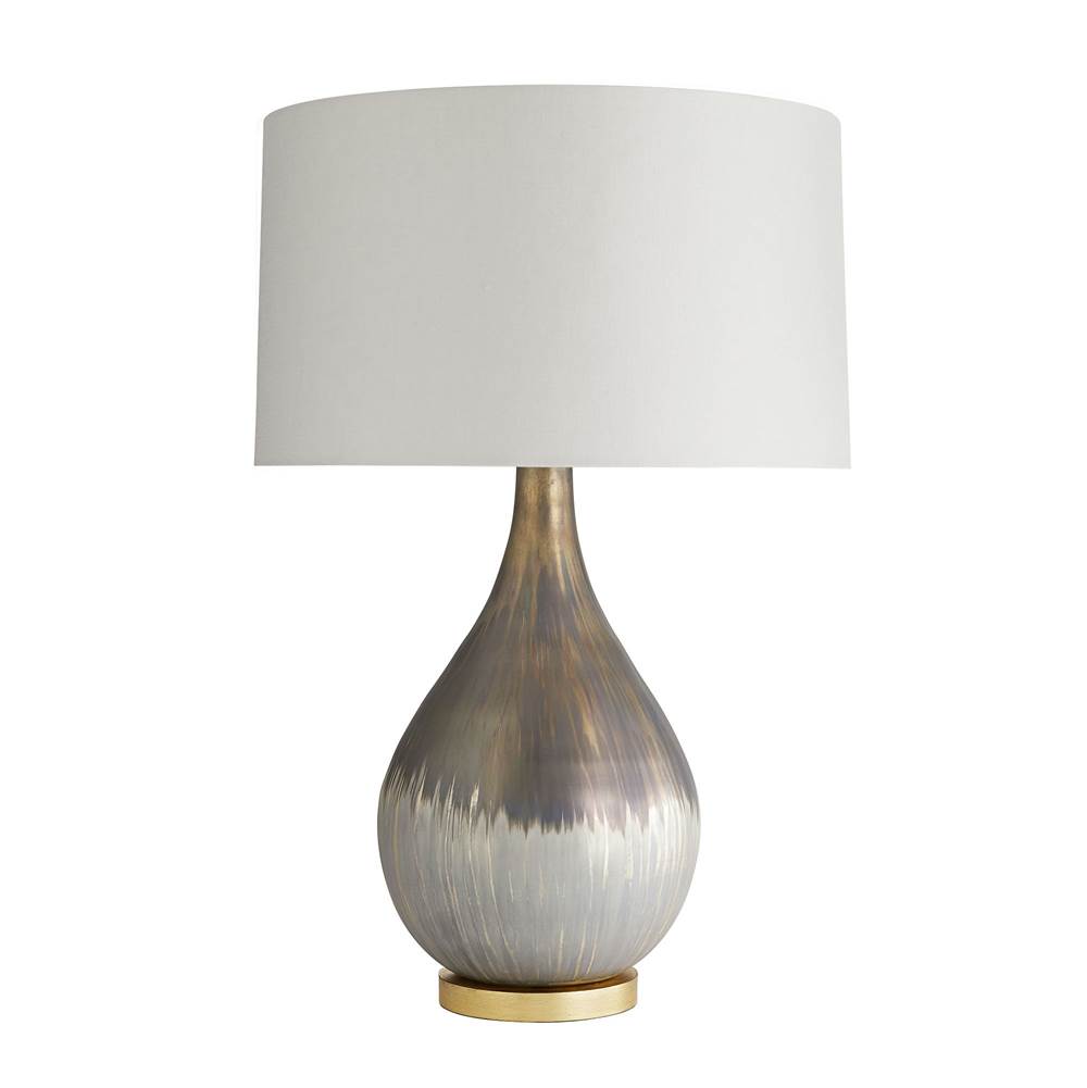 Arteriors Home Satin Silvered Bronze Glass/Gold Leafed Wood