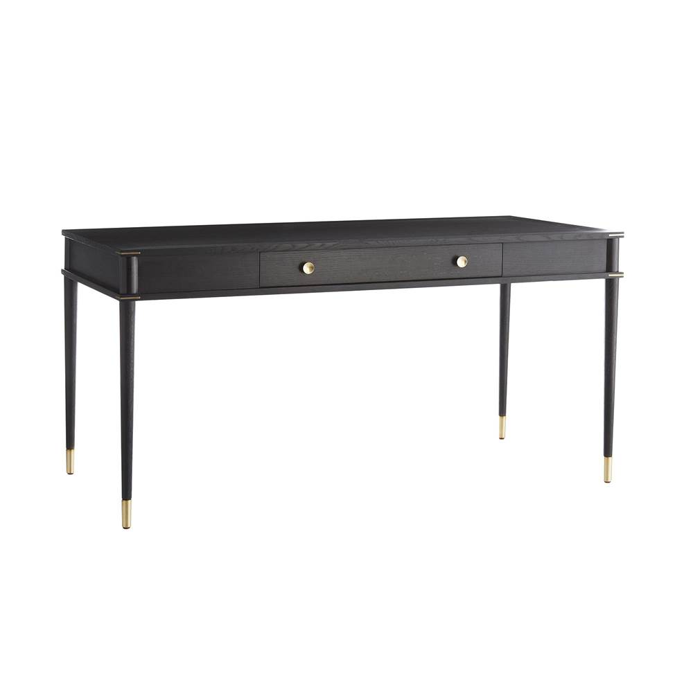 Arteriors Home Ebony Stained Finish Solid Oak/Antique Brass