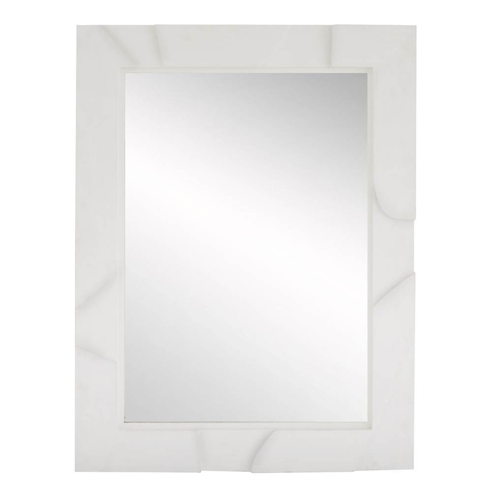 Arteriors Home White Gesso/Plain Mirror